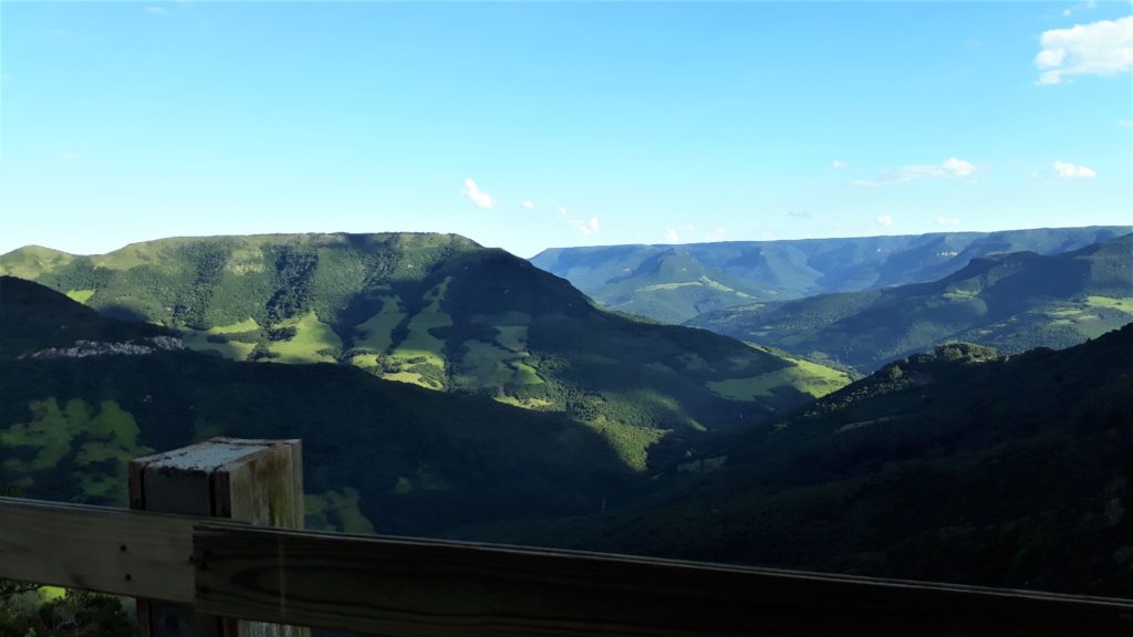 Serra gaúcha, a caminho de Canela